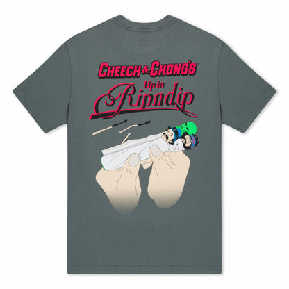 Roll Me Up Pocket Tee (Charcoal) - Ripndip