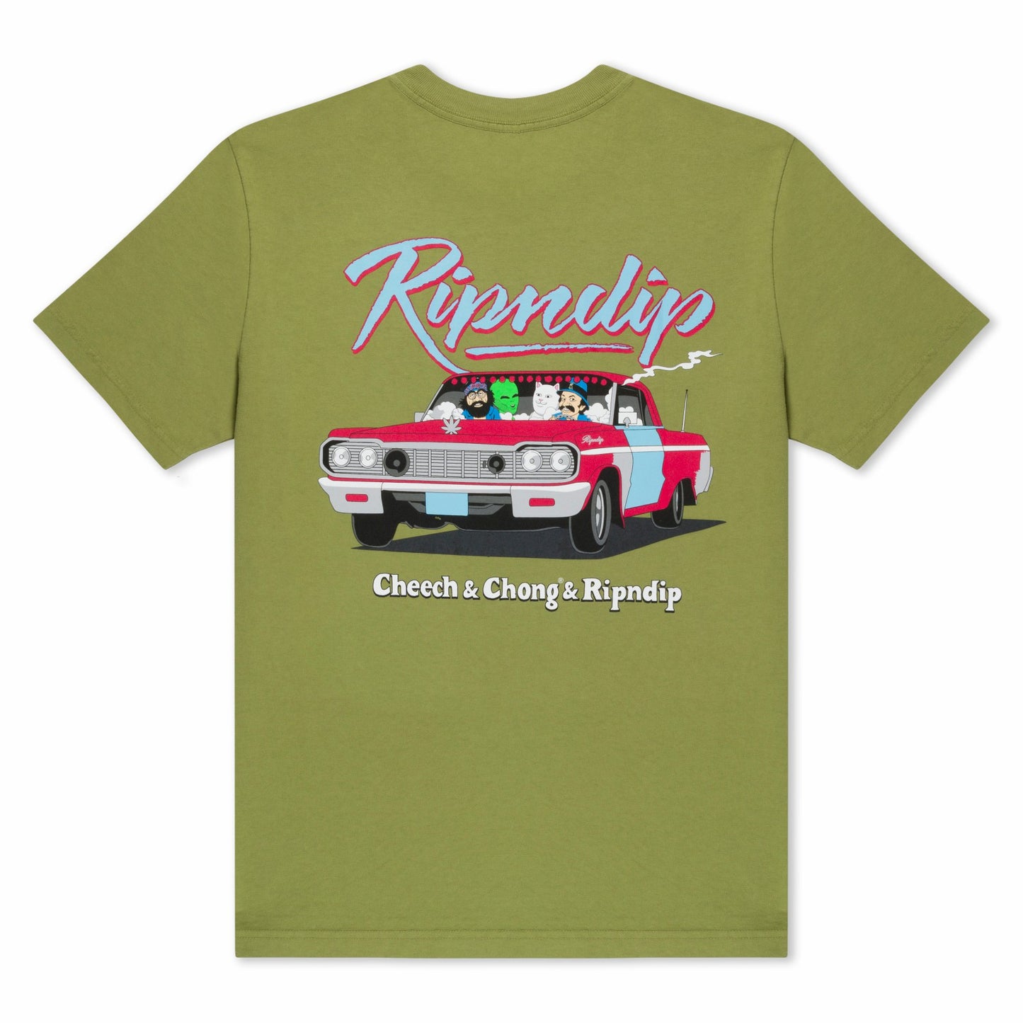 Riders Tee (Light Forest) - Ripndip