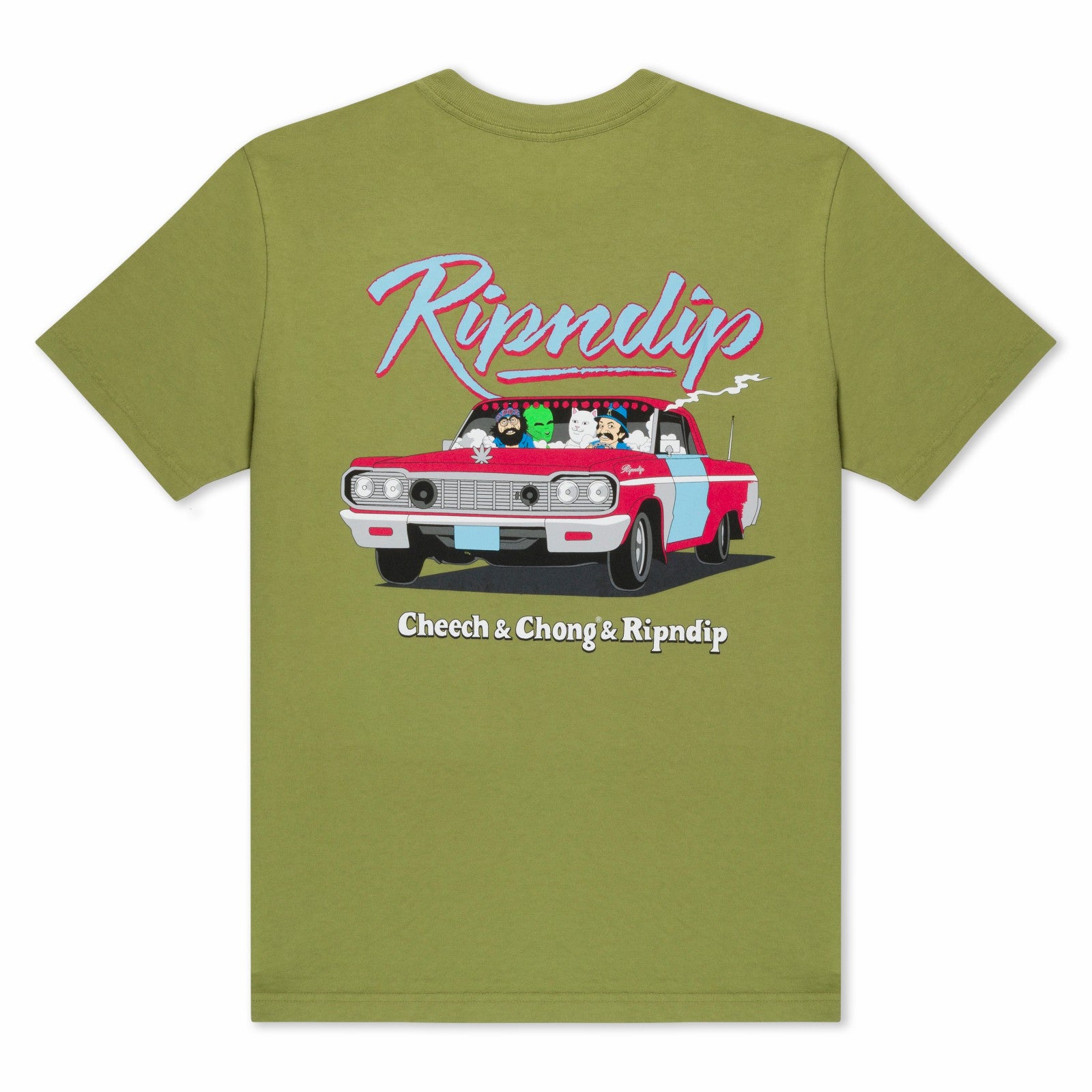 Riders Tee (Light Forest) - Ripndip