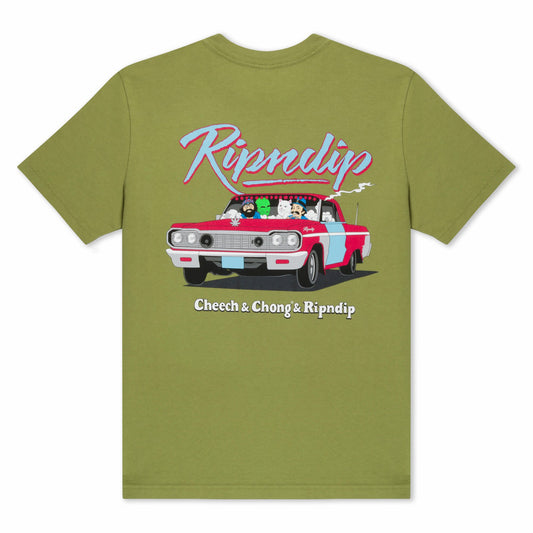 Riders Tee (Light Forest) - Ripndip