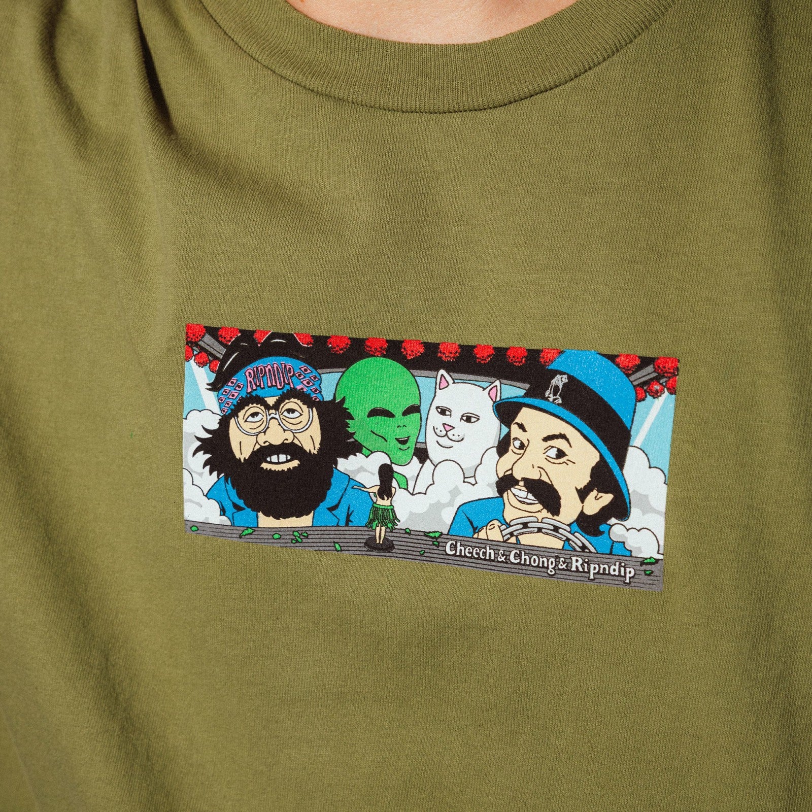 Riders Tee (Light Forest) - Ripndip