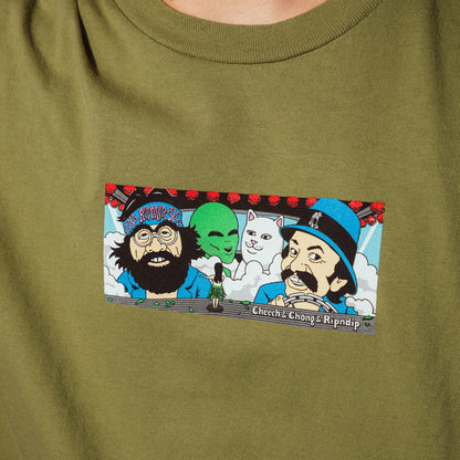 Riders Tee (Light Forest) - Ripndip