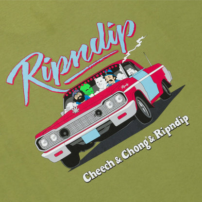 Riders Tee (Light Forest) - Ripndip
