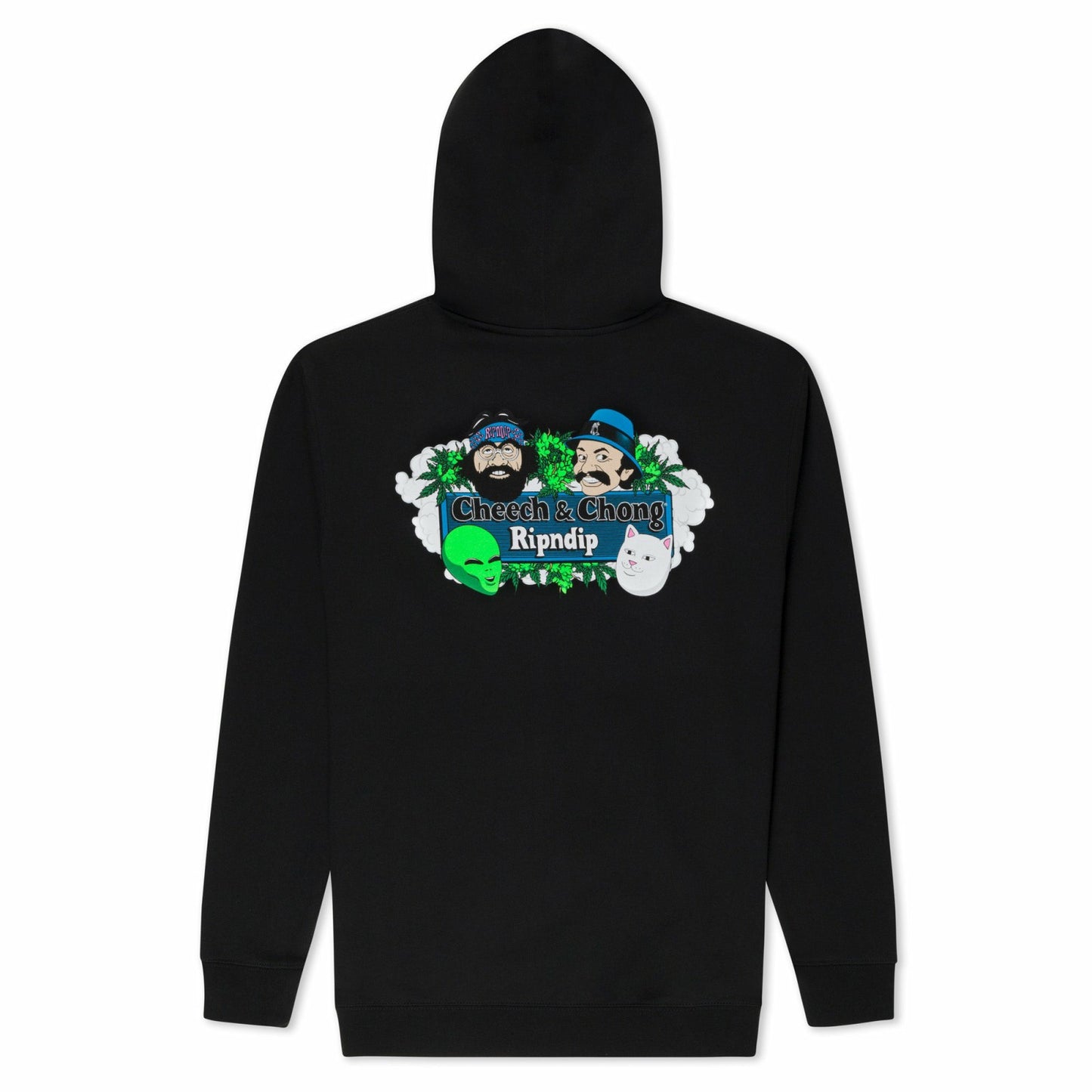 Smoke One Hoodie (Black) - Ripndip