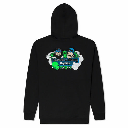 Smoke One Hoodie (Black) - Ripndip