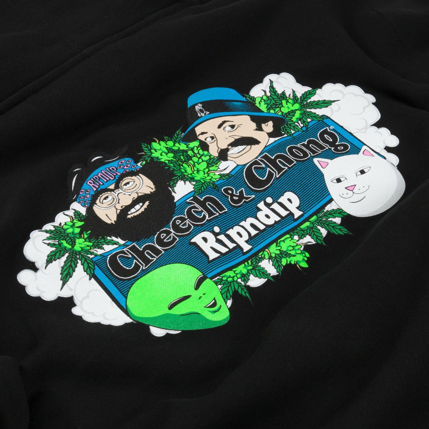 Smoke One Hoodie (Black) - Ripndip