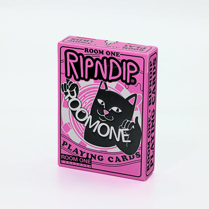Room One X RIPNDIP Playing Cards (Pink Jermal) - Ripndip