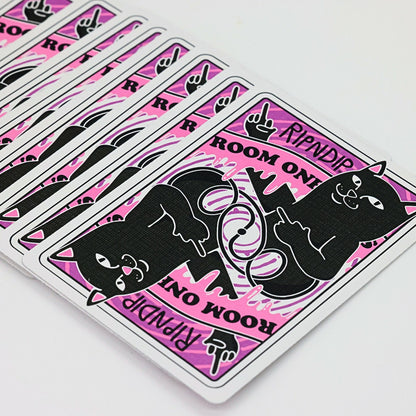 Room One X RIPNDIP Playing Cards (Pink Jermal) - Ripndip
