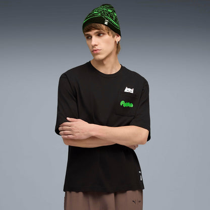 PUMA X RIPNDIP Relaxed Pocket Tee (Puma Black) - Ripndip