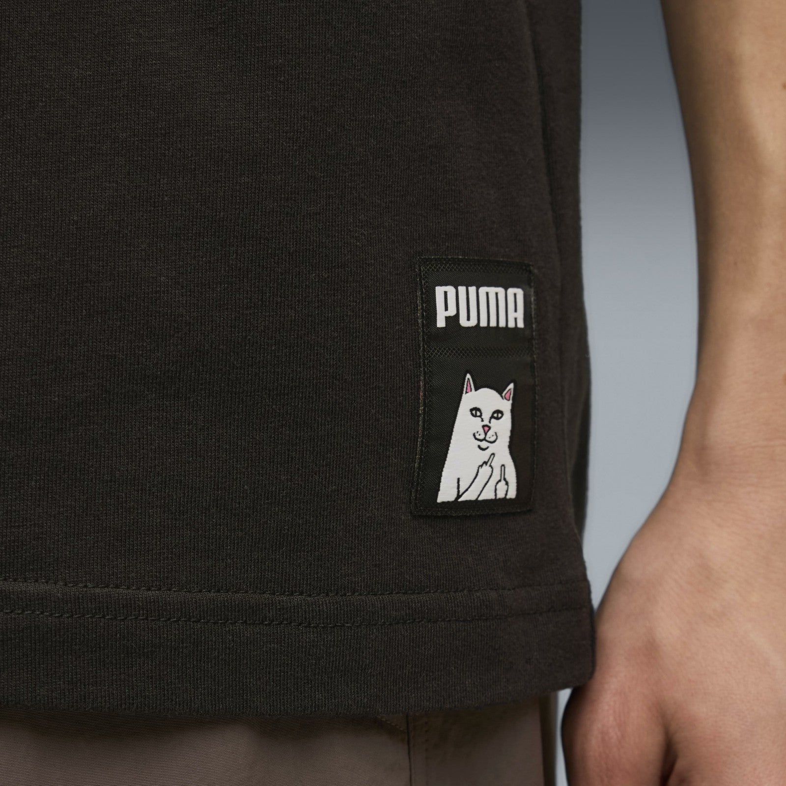 PUMA X RIPNDIP Relaxed Pocket Tee (Puma Black) - Ripndip