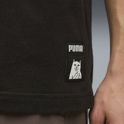 PUMA X RIPNDIP Relaxed Pocket Tee (Puma Black) - Ripndip