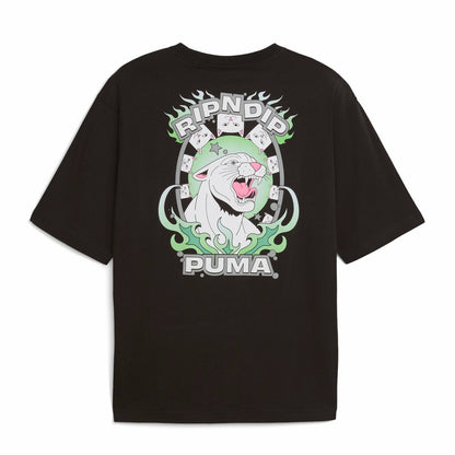 PUMA X RIPNDIP Boxy Graphic Tee (Puma Black) - Ripndip