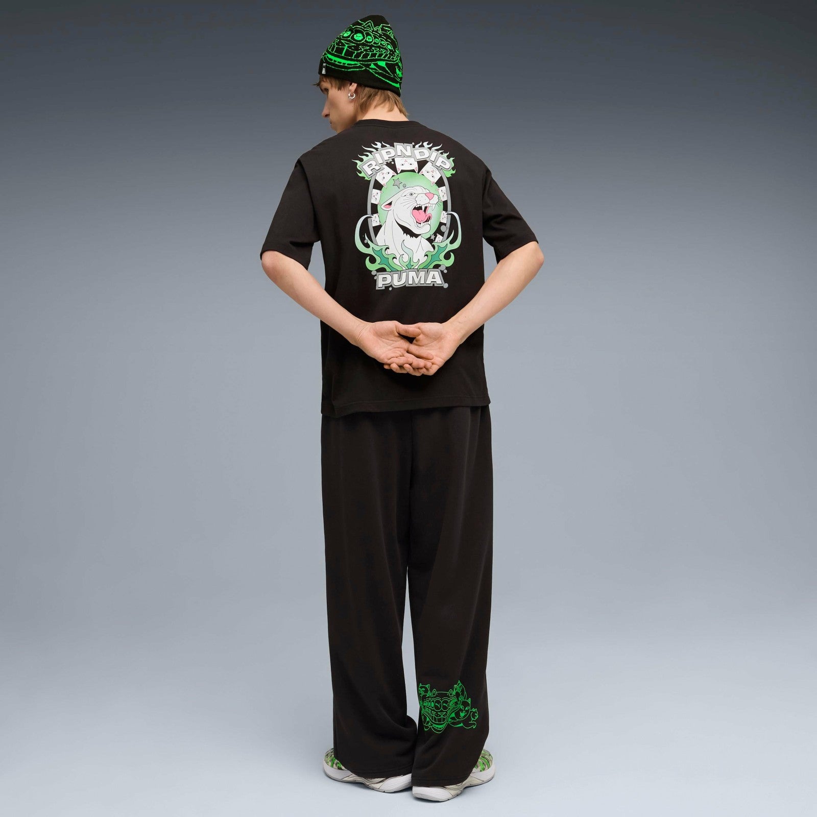 PUMA X RIPNDIP Boxy Graphic Tee (Puma Black) - Ripndip