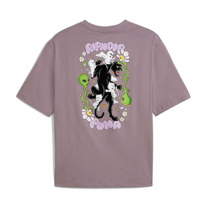 PUMA X RIPNDIP Boxy Graphic Tee (Plum Jam) - Ripndip
