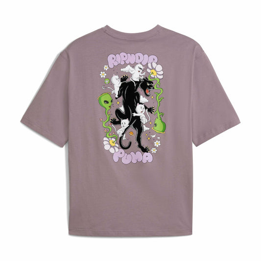 PUMA X RIPNDIP Boxy Graphic Tee (Plum Jam) - Ripndip