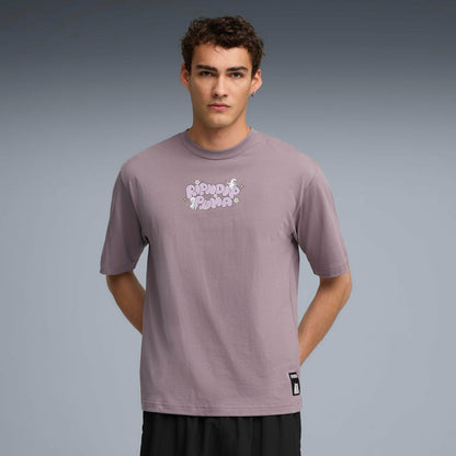 PUMA X RIPNDIP Boxy Graphic Tee (Plum Jam) - Ripndip