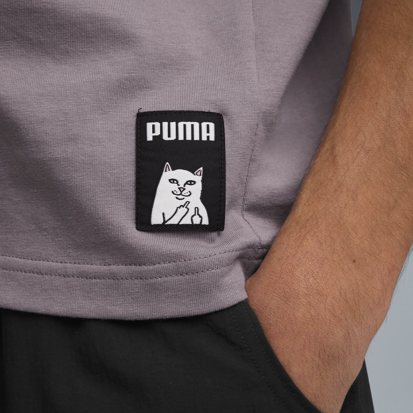 PUMA X RIPNDIP Boxy Graphic Tee (Plum Jam) - Ripndip