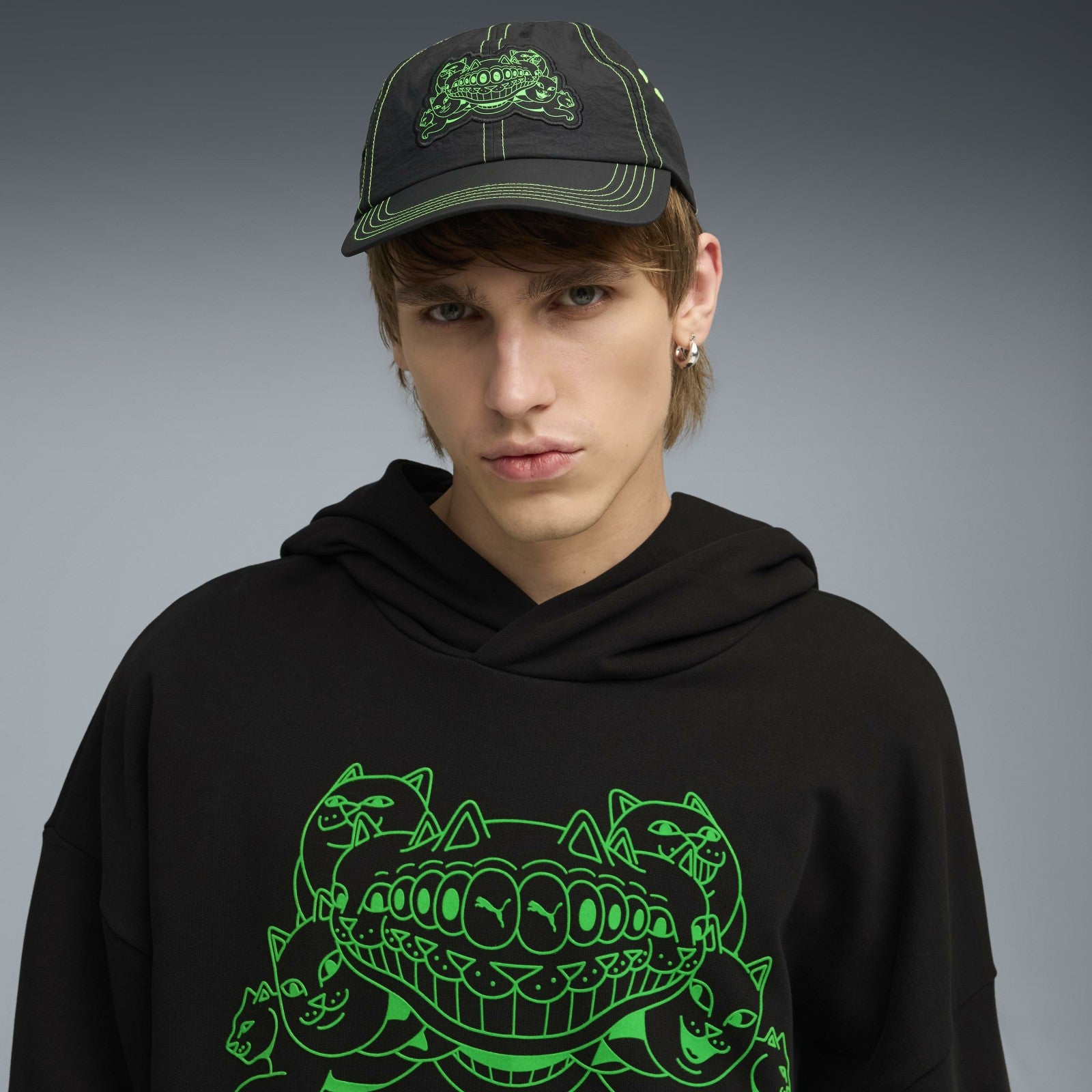 PUMA x RIPNDIP Dad Cap (Puma Black) - Ripndip