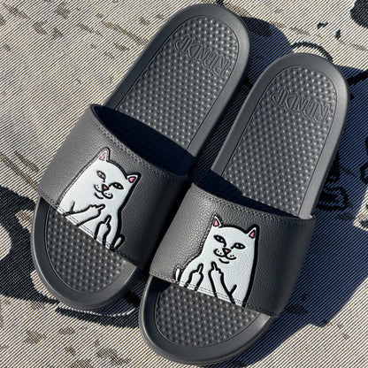 Lord Nermal Slides (Charcoal) - Ripndip