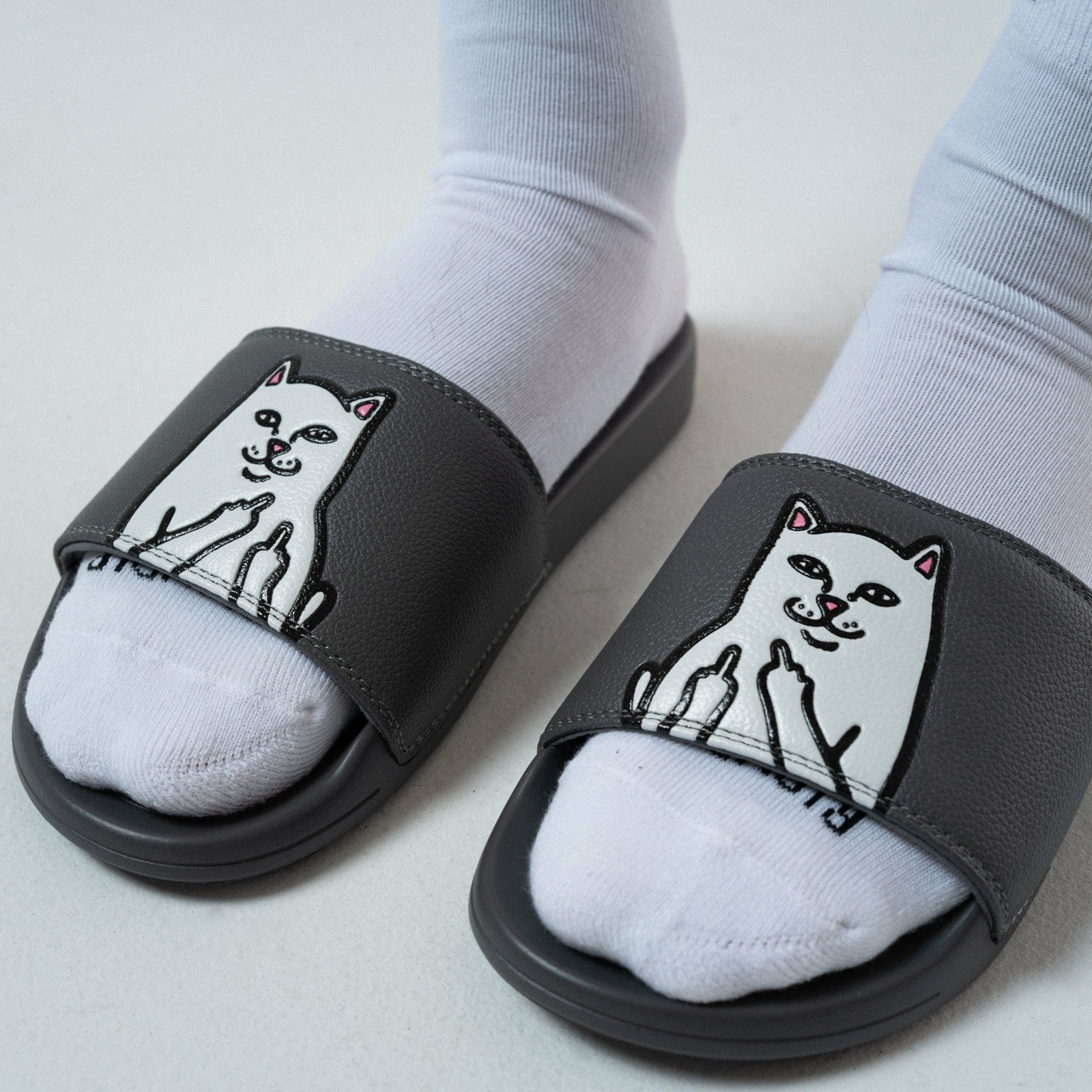 Lord Nermal Slides (Charcoal) - Ripndip