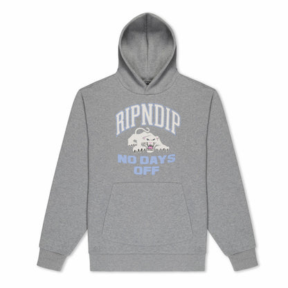 White Panther Hoodie (Heather Grey) - Ripndip
