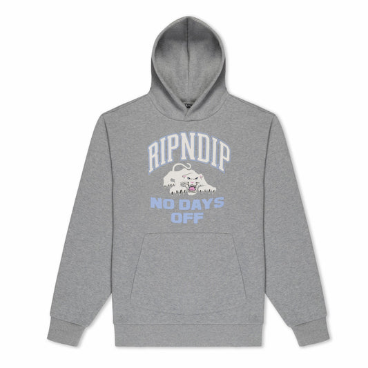 White Panther Hoodie (Heather Grey) - Ripndip