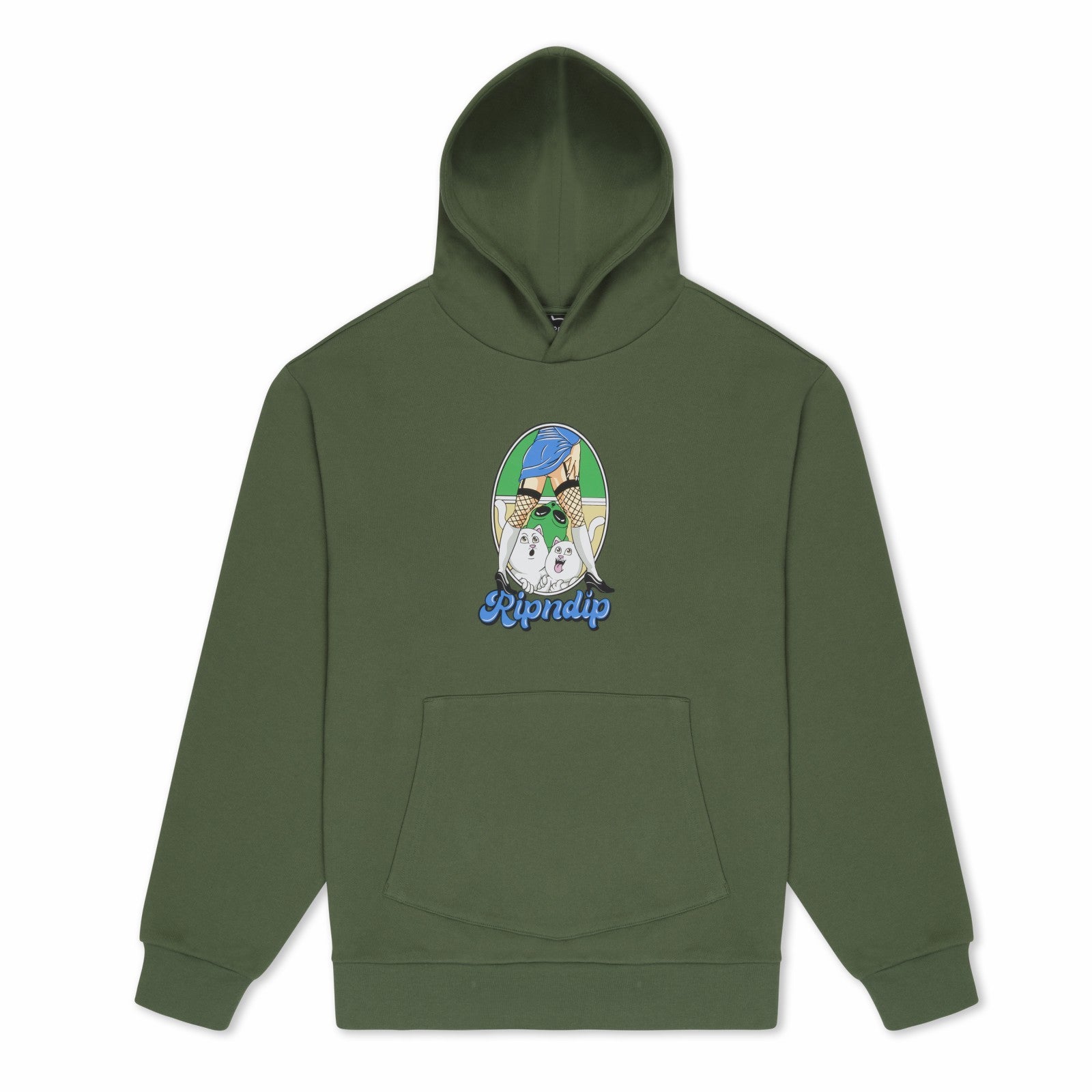 Nermal Fest Hoodie (Light Olive) - Ripndip