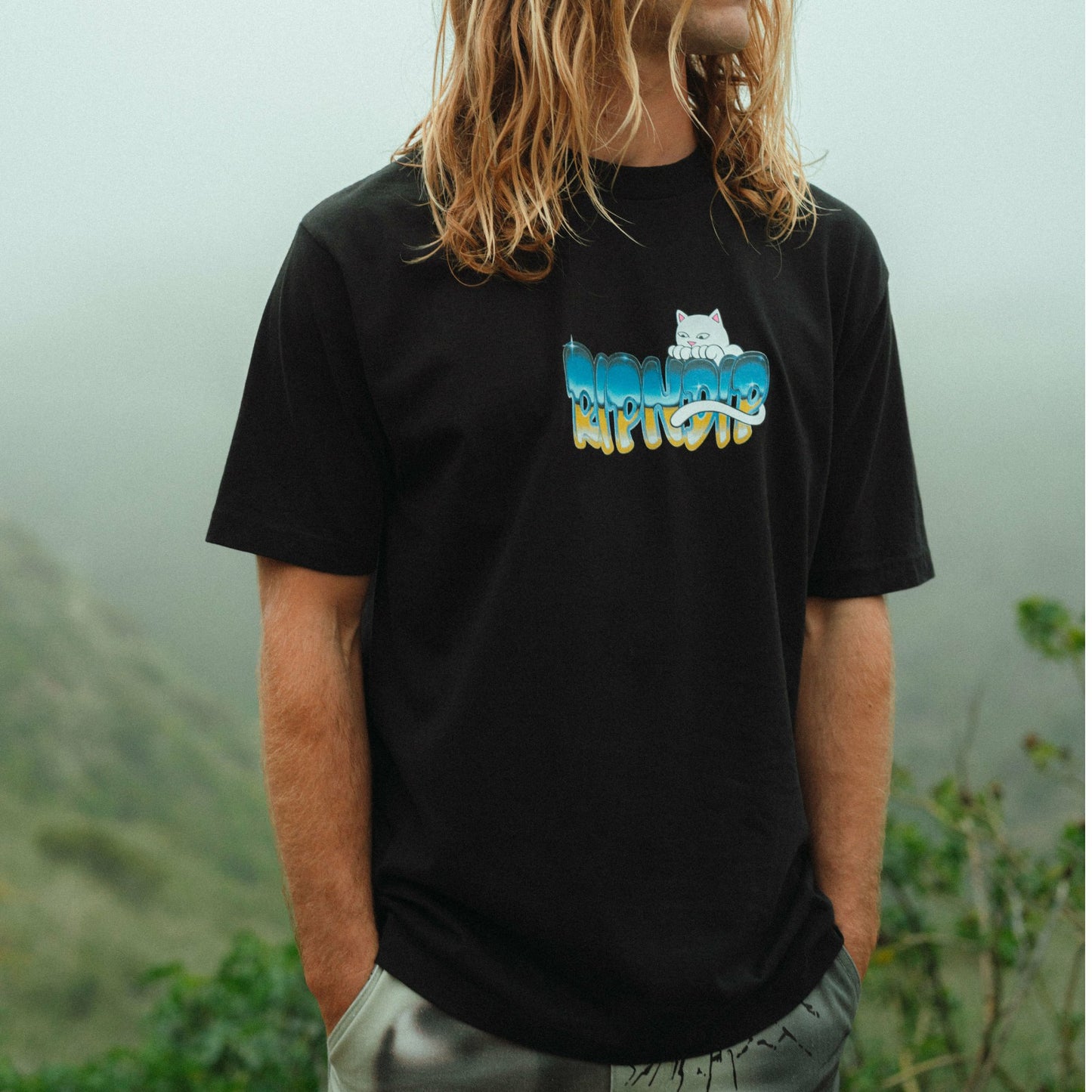 Chroma Tee (Black) - Ripndip