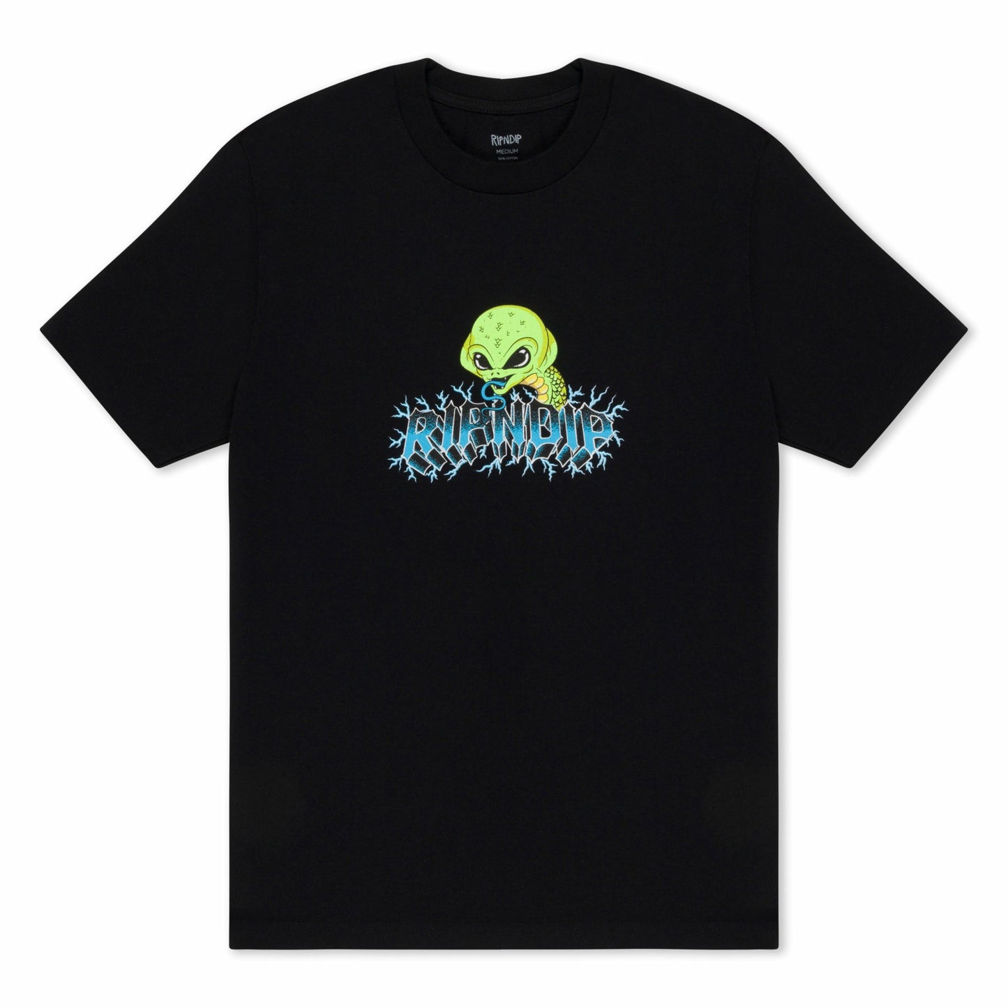 Skull and Bones Tee (Black) - Ripndip