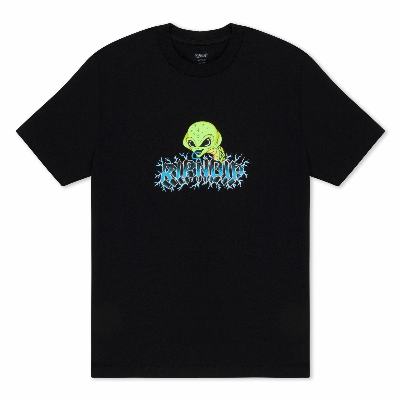 Skull and Bones Tee (Black) - Ripndip