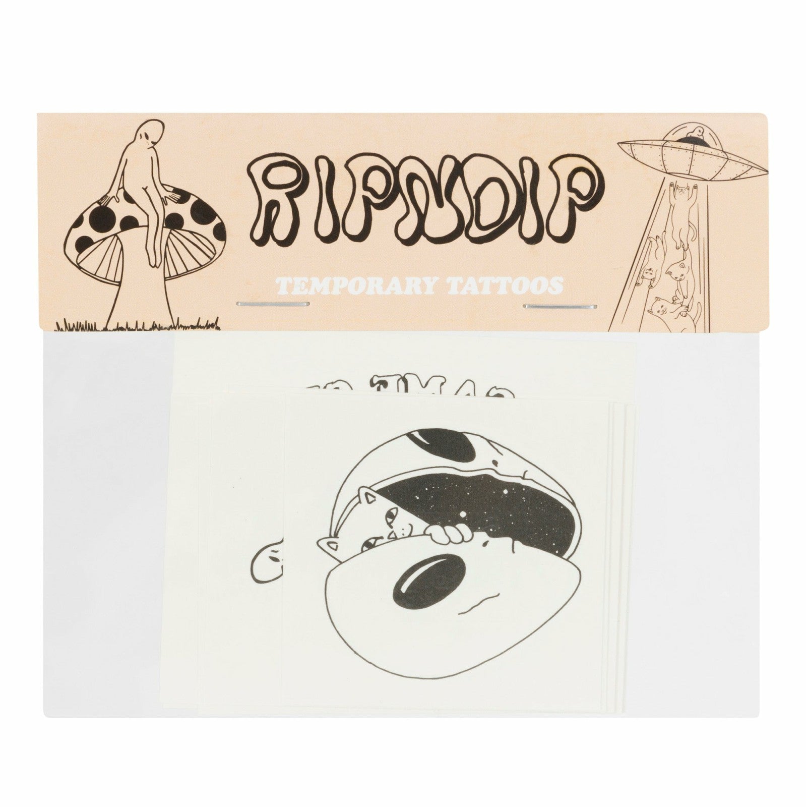 We Out Here Tattoo Sheet (Black) - Ripndip