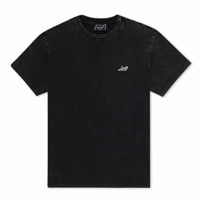 Castanza Short Sleeve Tee (Black Vintage Wash) - Ripndip