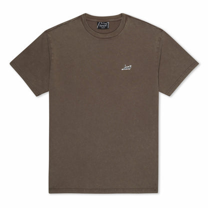 Castanza Short Sleeve Tee (Brown Vintage Wash) - Ripndip