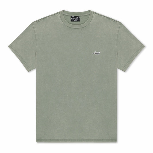 Castanza Short Sleeve Tee (Sage Vintage Wash) - Ripndip