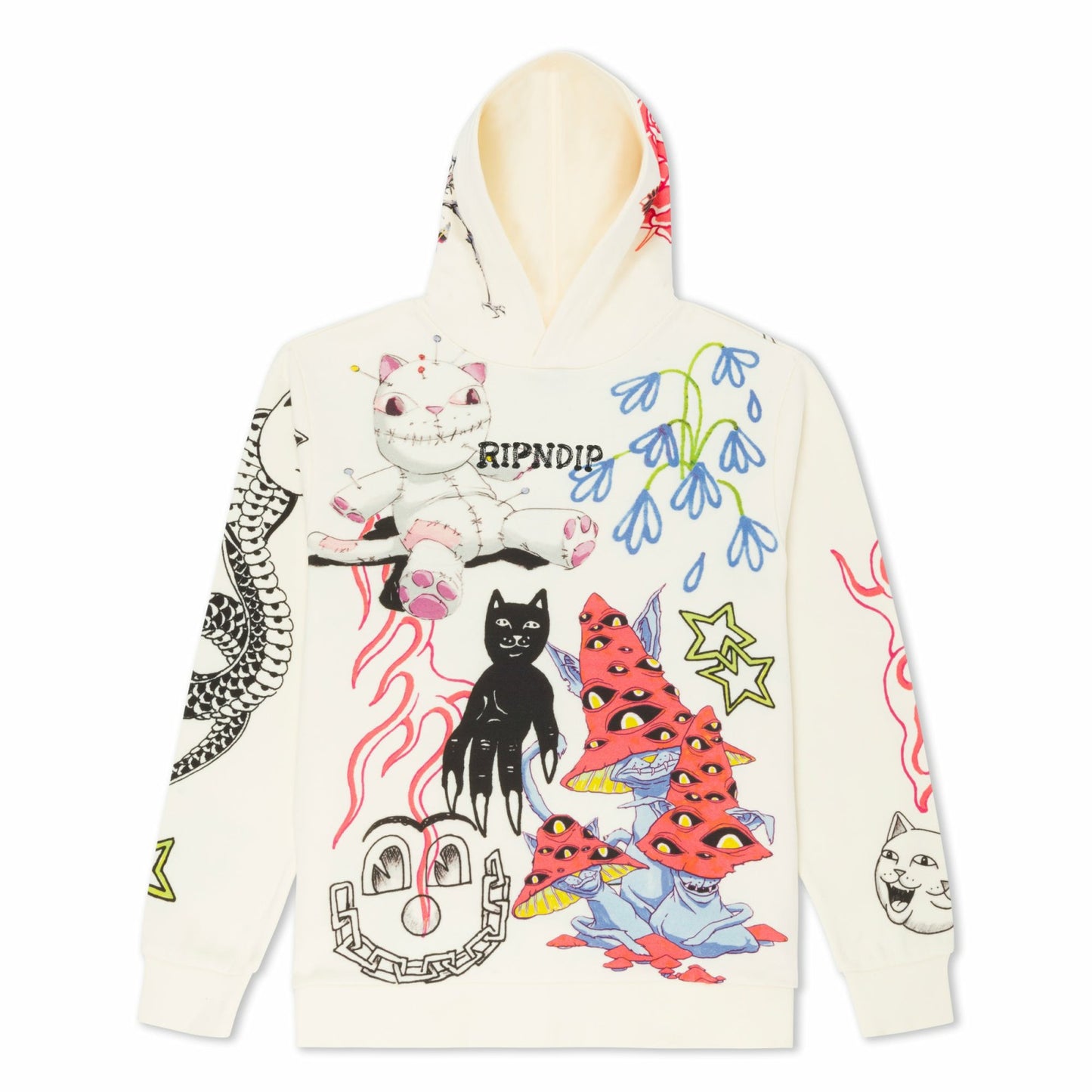 Travis Hoodie (Off White) - Ripndip