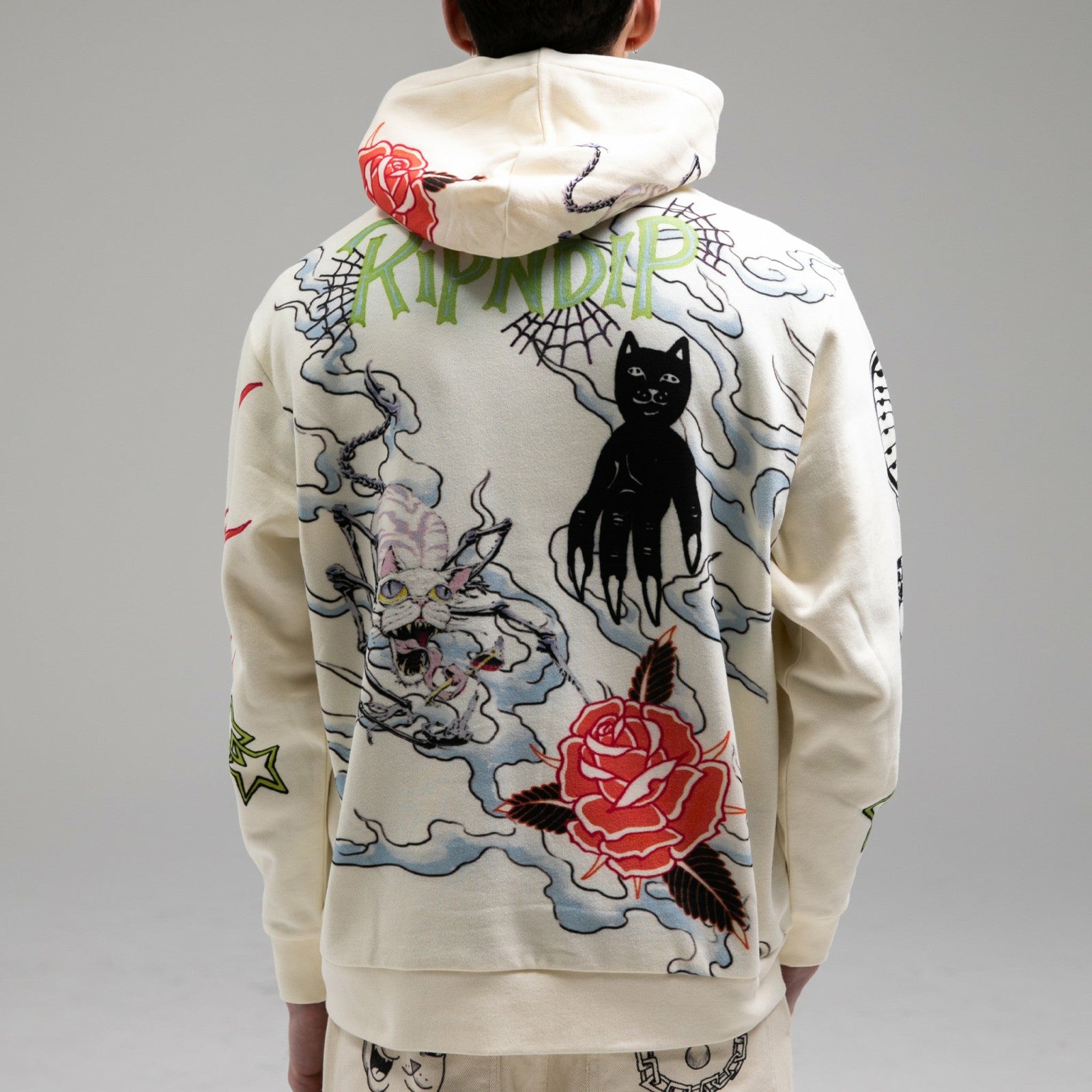 Travis Hoodie (Off White) - Ripndip