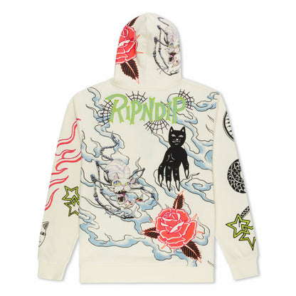 Travis Hoodie (Off White) - Ripndip
