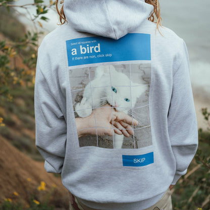 A Bird Hoodie (Ash Heather) - Ripndip