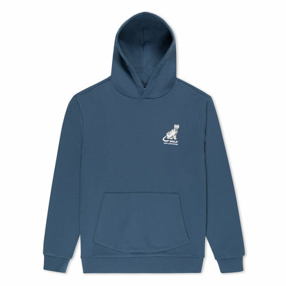 Man I Love Felines Hoodie (Storm Blue) - Ripndip