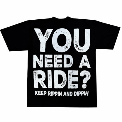 Need A Ride Tee (Black) - Ripndip
