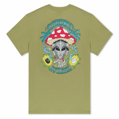 Don't Panic Tee (Light Forest) - Ripndip