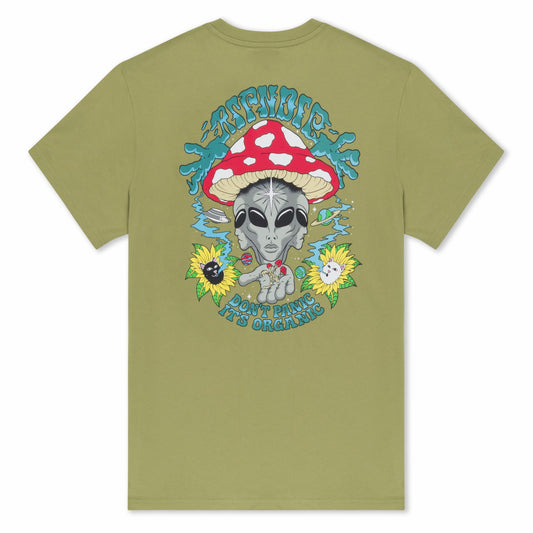 Don't Panic Tee (Light Forest) - Ripndip
