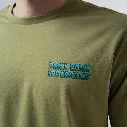 Don't Panic Tee (Light Forest) - Ripndip