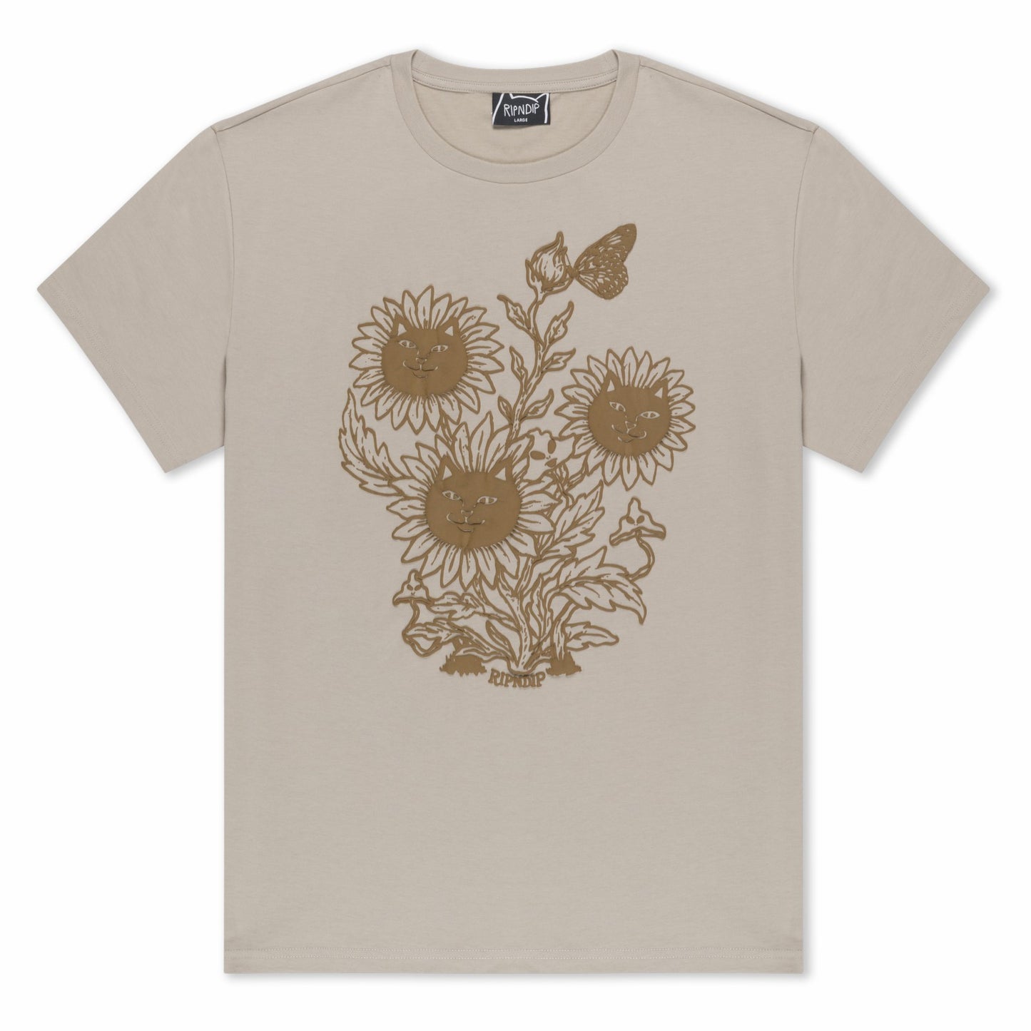 Where The Flowers Bloom Tee (Sand) - Ripndip