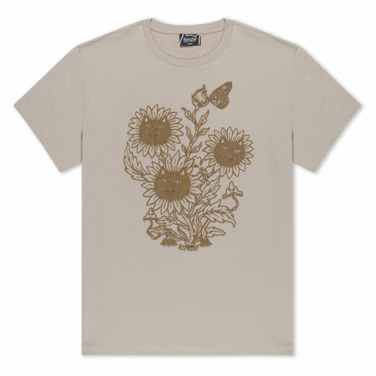 Where The Flowers Bloom Tee (Sand) - Ripndip