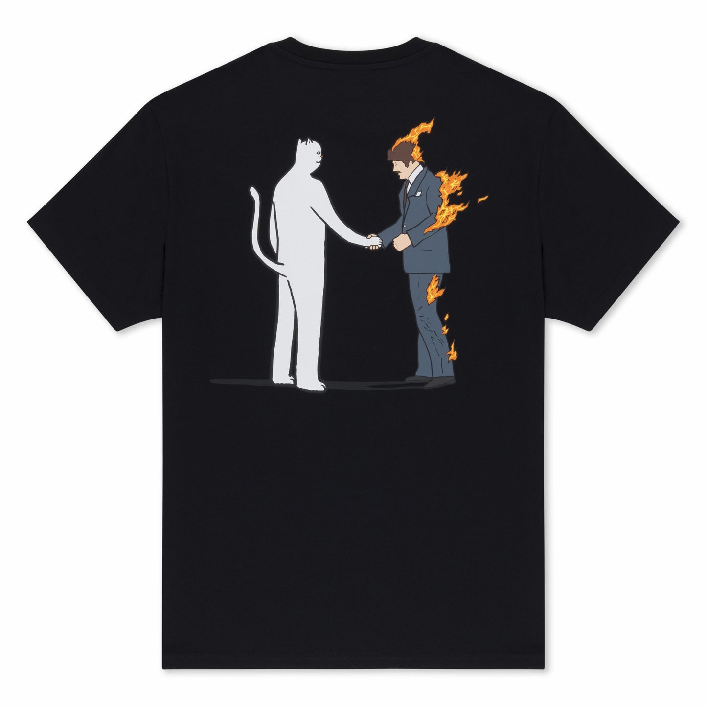Burn Tee (Black) - Ripndip