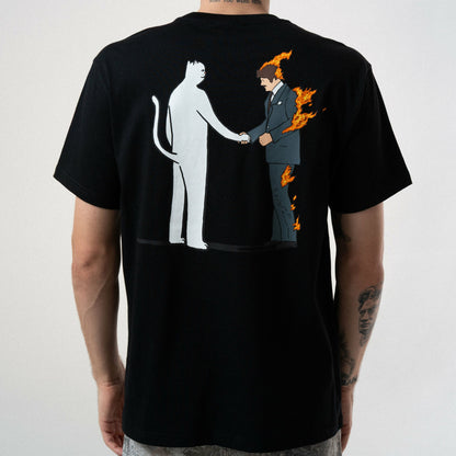 Burn Tee (Black) - Ripndip