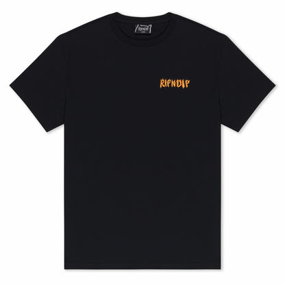 Burn Tee (Black) - Ripndip