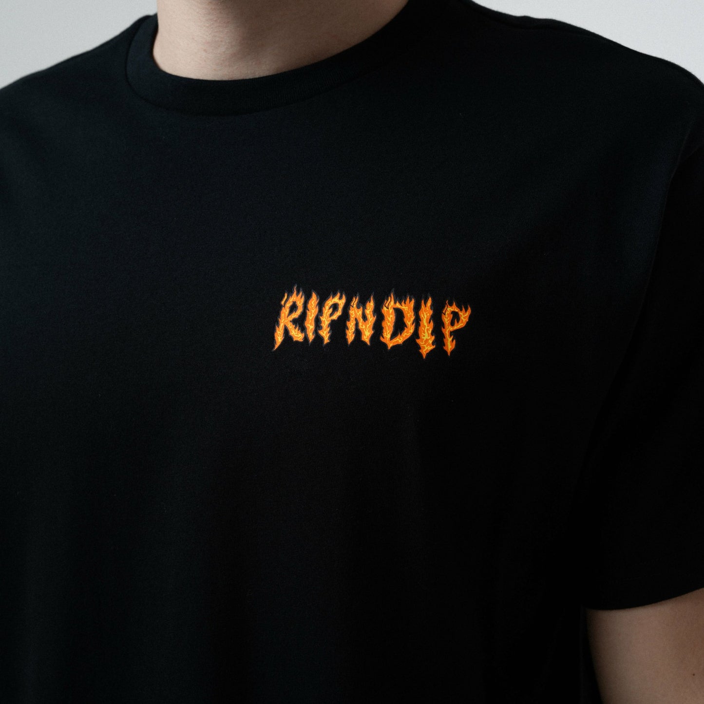 Burn Tee (Black) - Ripndip