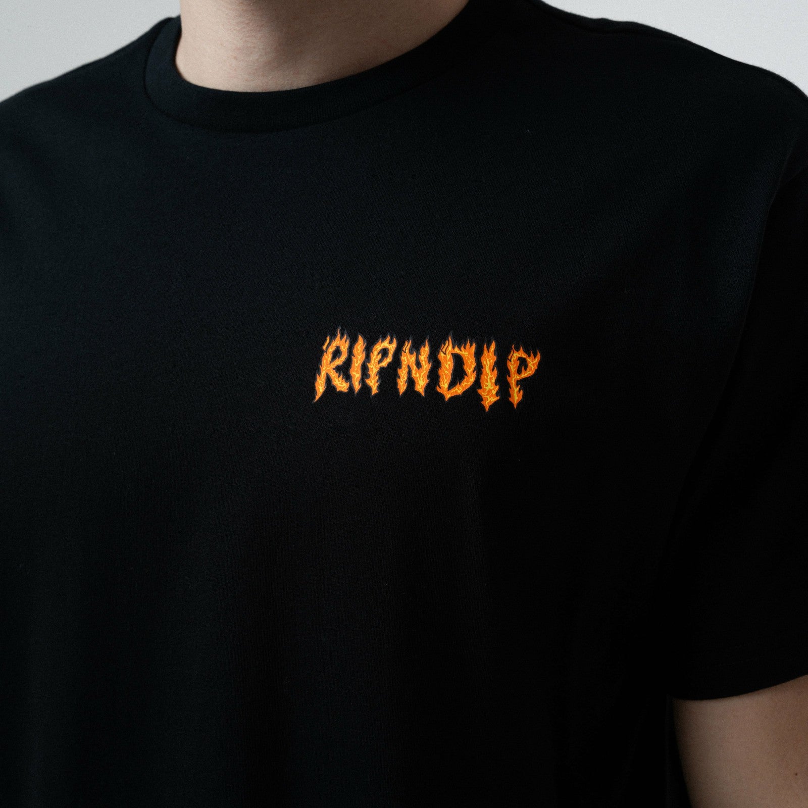Burn Tee (Black) - Ripndip